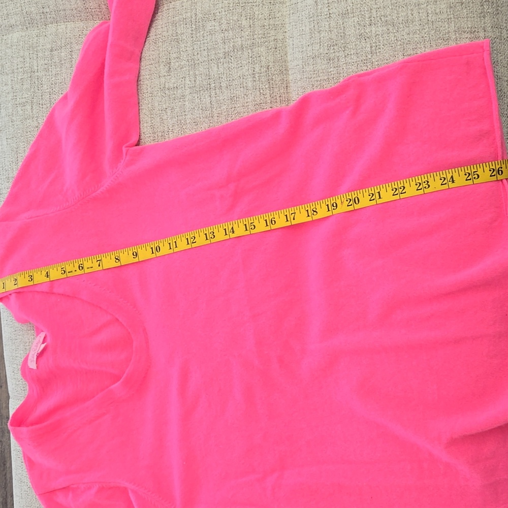 Lilly Pulitzer Cashmere Hot Pink Sweater - Picture 9 of 10